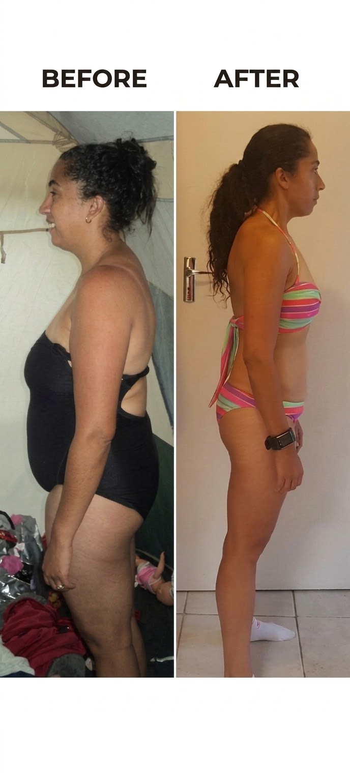 Before and after result 4
